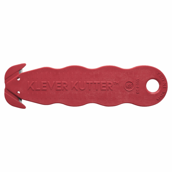Rauður Klever Kutter - NSF Food Zone Certified 10 stk - Image 3