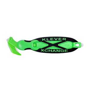 Klever Kleen™ öryggishnífur með antimicrobial skafti og multipurpose breiðum skiptihausi – fyrir GMP og matvælaiðnað