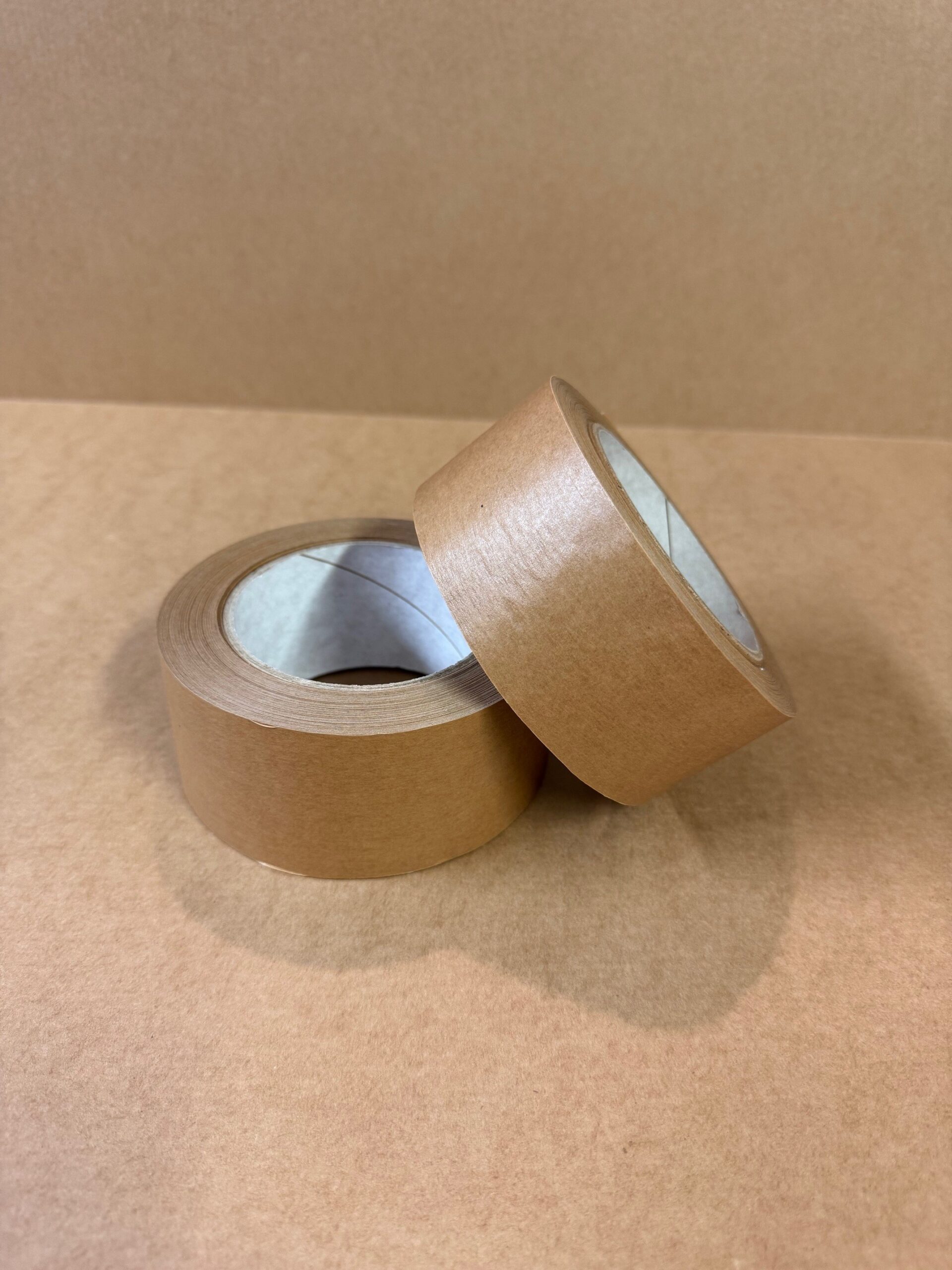 Brúnt umhverfisvænt pappírslímband